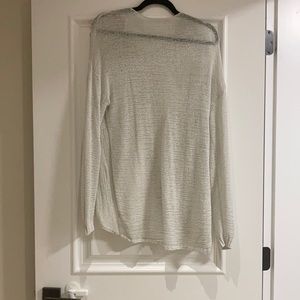 light grey Aritzia sweater